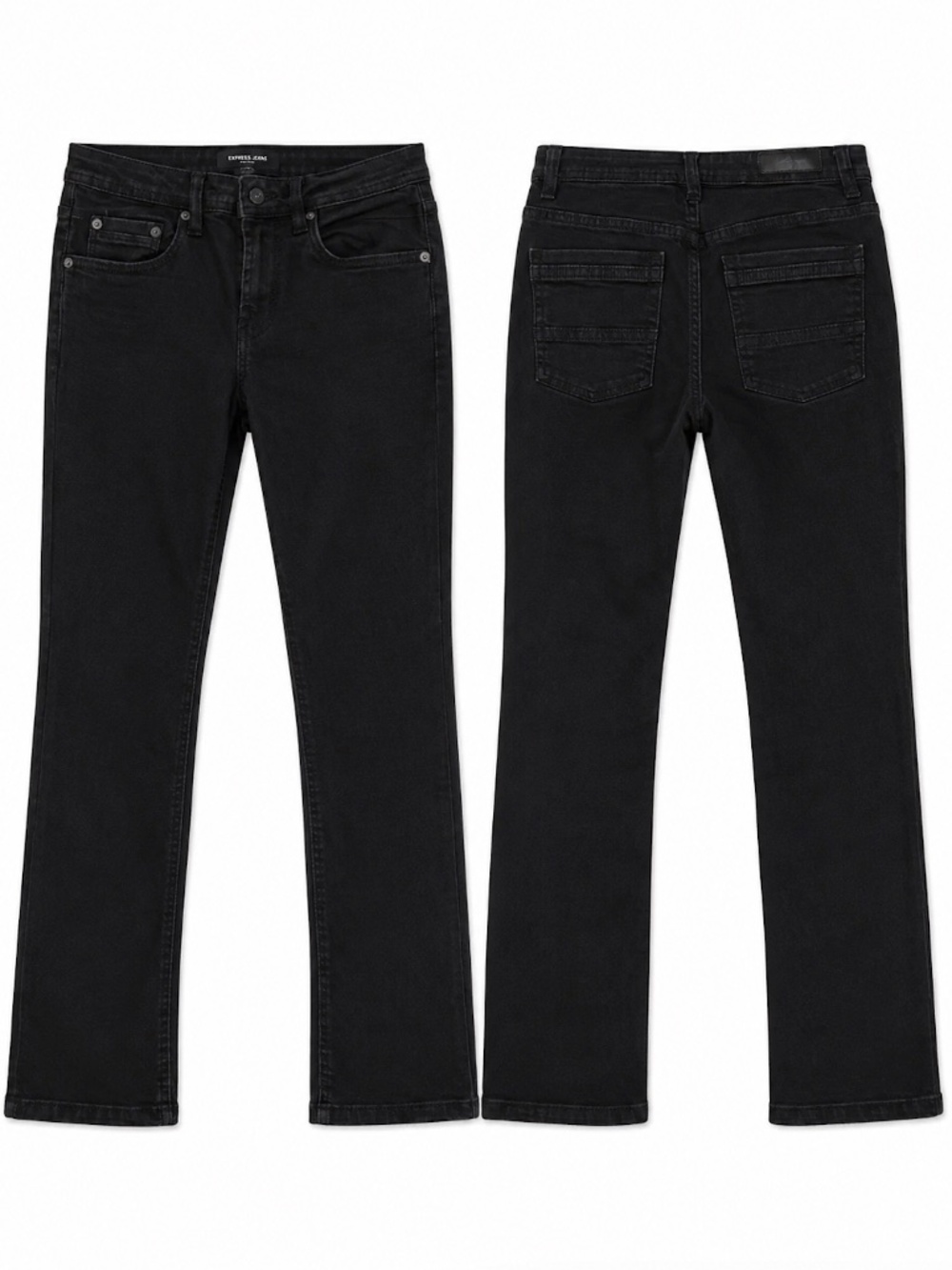 Kenneth Cole Black Skinny Jeans Size 12 Boys Dark Wash Stretch Pants